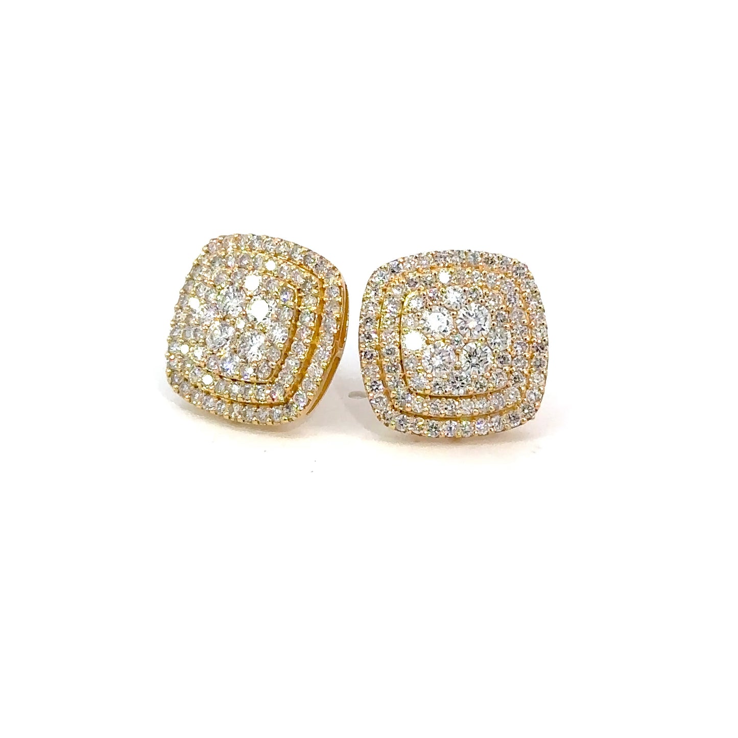 K18 イアリング ダイヤモンド ピアス